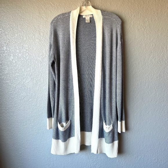 Design History open front longline knit cardigan - Picture 1 of 8
